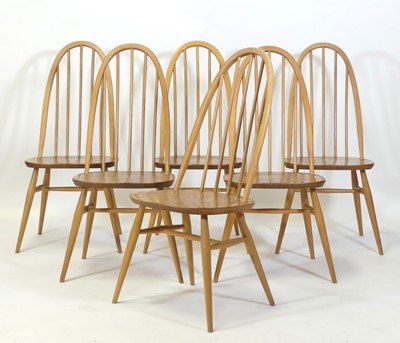 Lot 421 - An Ercol blond elm and beech 'Windsor' dining...
