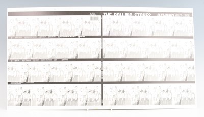 Lot 1306 - The Rolling Stones - two card proof designs...