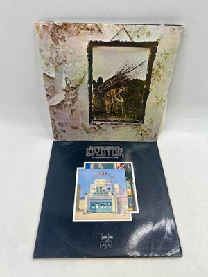 Lot 1065 - A collection of Led Zeppelin 12' Vinyl, Led...