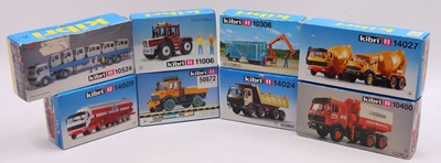 Lot 809 - Kibri HO scale, eight various plastic heavy...