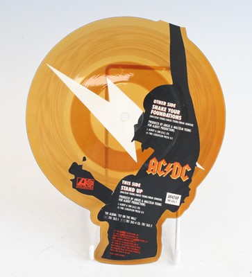 Lot 1317 - AC/DC - Stand Up A9474P picture disc, together...