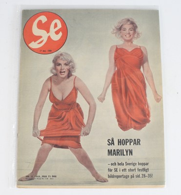 Lot 1490 - Marilyn Monroe interest - five 1950s Swedish...