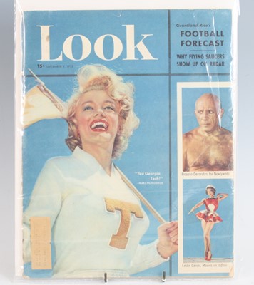 Lot 1491 - Marilyn Monroe interest - 1952 September &...