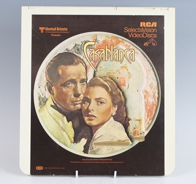 Lot 1498 - A collection of three RCA Selectavision video...