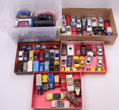 Lot 979 - Five trays containing Autoarts/Spark Models...