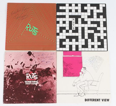 Lot 1222 - The Ruts - a collection of four 7” vinyl...