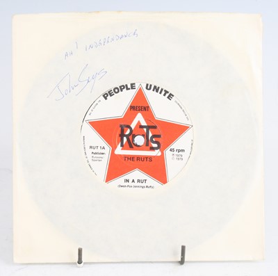 Lot 1204 - The Ruts - In A Rut cw H-Eyes, 1979 SJP 795-A₁...
