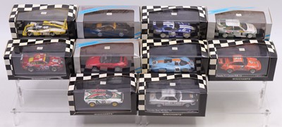 Lot 889 - A Minichamps various series 1/43 scale group...