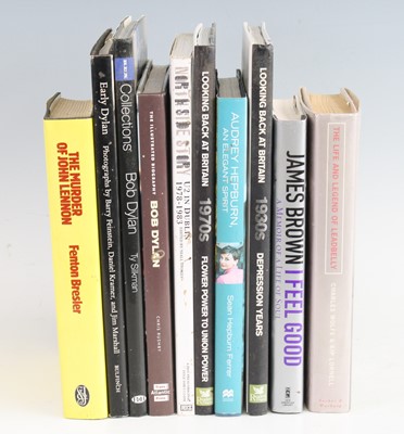 Lot 1266 - A collection of music and film related mainly...