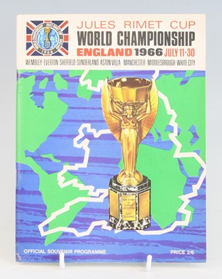 Lot 1564 - A Jules Rimet Cup World Championship England...