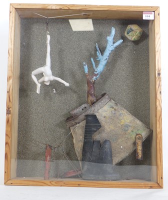 Lot 104 - Ray Exworth (1930-2015) - Wooden case with...