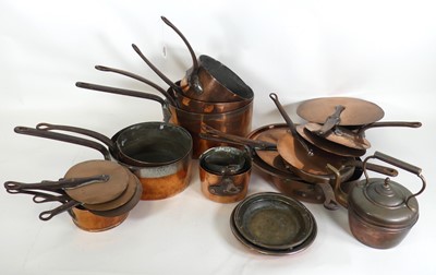 Lot 131 - A collection of 19th century and later copper...
