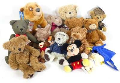 Lot 152 - A collection of teddy-bears, to include Past...