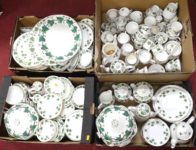 Lot 156 - A collection of various ivory decorated...