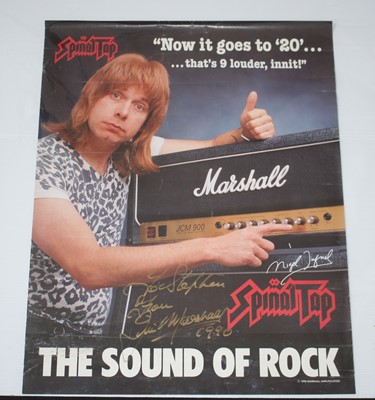 Lot 1248 - A Marshal Amplification / Spinal Tap poster,...