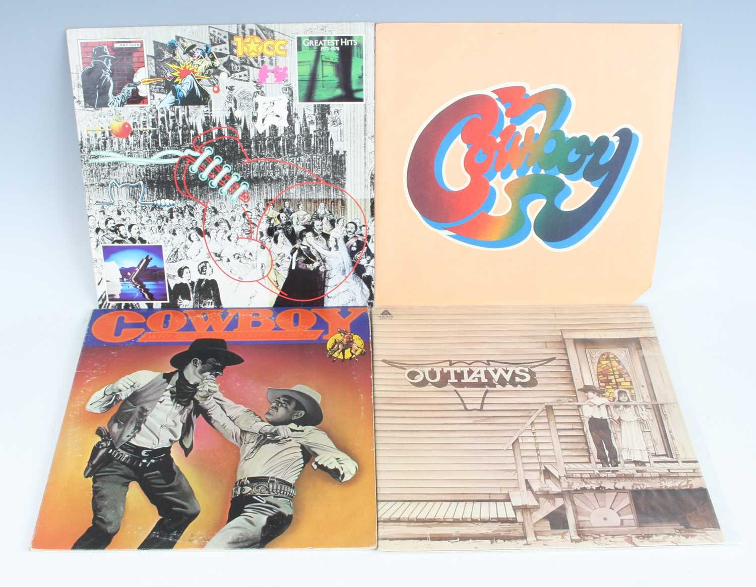 Lot 1081 - A collection of LPs, to include The Outlaws -...