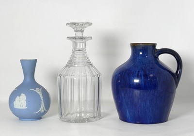Lot 22 - A Regency cut glass decanter and stopper, of...
