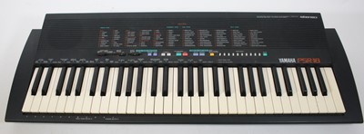 Lot 1377 - A Yamaha PSR-18 keyboard, with power lead and...