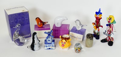 Lot 56 - A collection of glass to include Wedgwood...