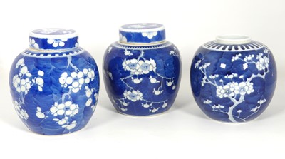 Lot 197 - A Chinese porcelain ginger jar and cover, with...