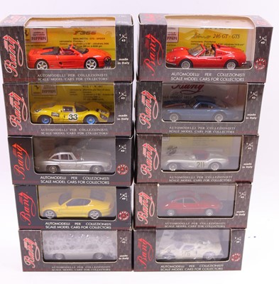 Lot 896 - Bang Models 1/43 scale group of ten plastic...