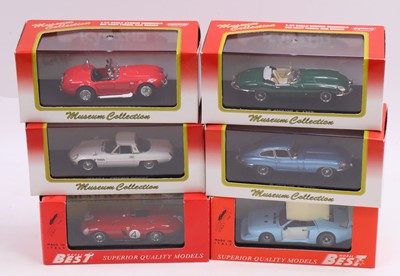Lot 891 - Kyosho and Best Of Models group of six 1/43...