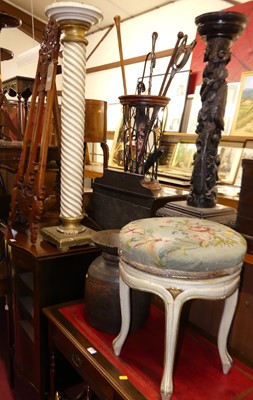 Lot 1204 - Decorative occasional furniture, to include;...