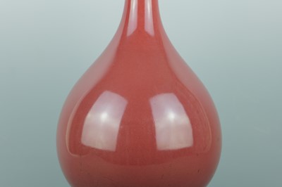 Lot 88 - A fine Chinese copper-red-glazed yuhuchun vase,...