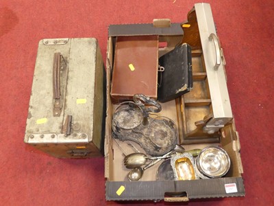 Lot 237 - A collection of silver plated wares, to...