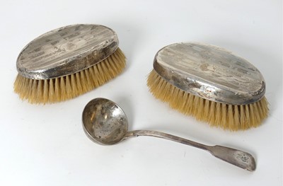 Lot 240 - A Victorian silver ladle, in the Fiddle...