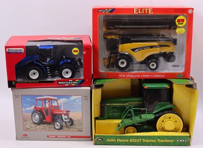 Lot 1637 - Britains/ Ertl and other 1/32 scale group of 4...