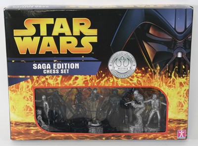 Lot 1454 - Star Wars, a Saga Edition Chess Set, boxed. (1)