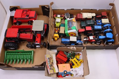 Lot 1641 - Britains/Ertl and others, 2 boxes containing...