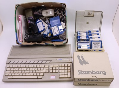 Lot 1537 - Atari 520ST Console with a collection of games,...