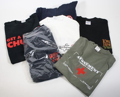 Lot 1523 - A collection of assorted film crew clothing to...