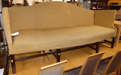 Lot 1307 - A George III mahogany framed Gainsborough four-...