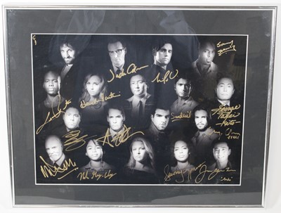 Lot 1520 - Heroes, Season 1, a photographic montage of...
