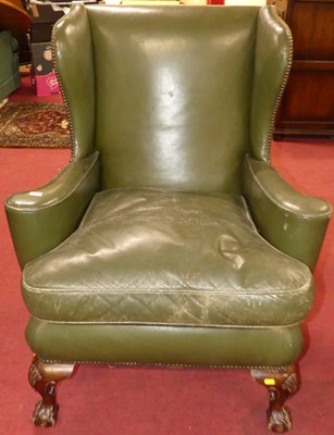 Lot 1330 - An early 20th century mahogany framed and...