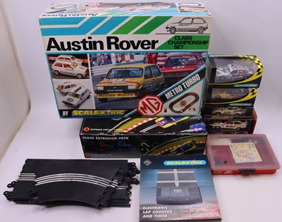 Lot 1905 - Scalextric collection of accessories, cars,...