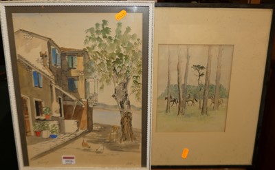 Lot 1026 - Attrib. Lionel Edwards - Newmarket, ink &...