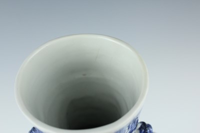 Lot 5 - A large Chinese blue and white...