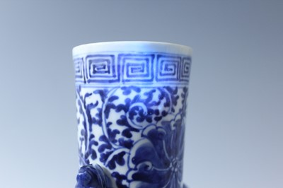 Lot 5 - A large Chinese blue and white...
