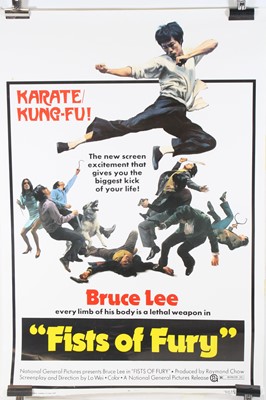 Lot 1461 - Fists Of Fury, 1973 U.S one sheet film poster...