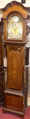 Lot 1370 - An early 20th century mahogany and satinwood...