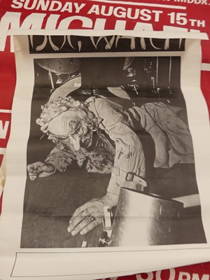 Lot 663 - A collection of three posters, Michael Fury at...