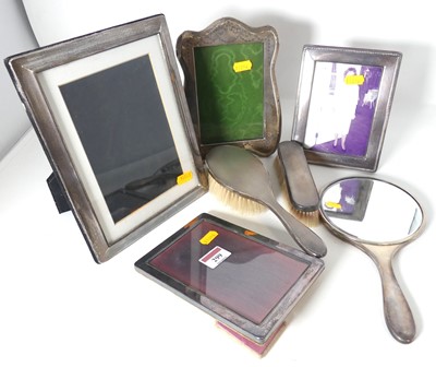 Lot 299 - An Elizabeth II silver clad easel photograph...