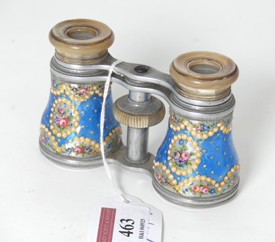 Lot 463 - A pair of circa 1900 German opera glasses,...