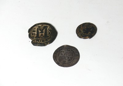 Lot 468 - An Elizabeth I hammered silver sixpence, 1573;...