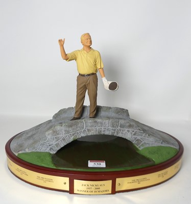 Lot 530 - A composite figure of Jack Nicklaus, height 29cm