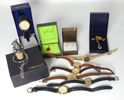 Lot 481 - A collection of wristwatches, to include...
